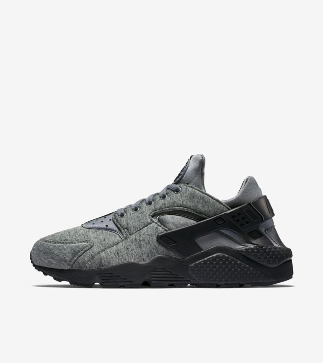 Nike Air Huarache 'Tech Fleece' Black & Grey. Nike SNKRS US