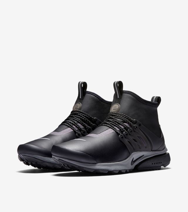 air presto mid utility black dark grey