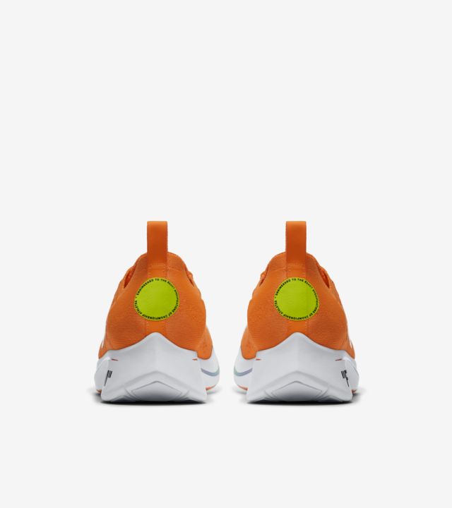 Nike Zoom Fly Mercurial Flyknit Off-White 'Total Orange & Volt & White ...