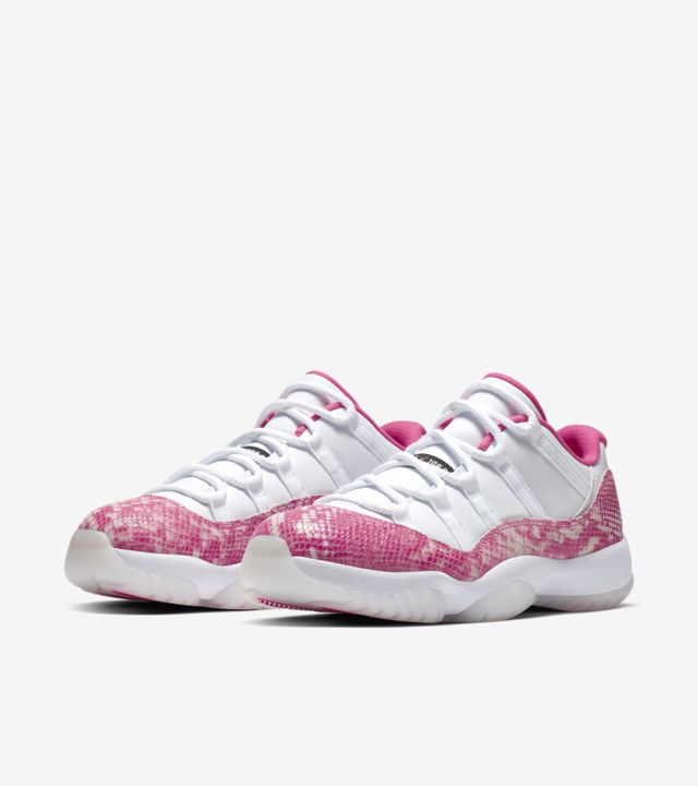 Women’s Air Jordan XI Low 'White / Pink' Release Date. Nike SNKRS