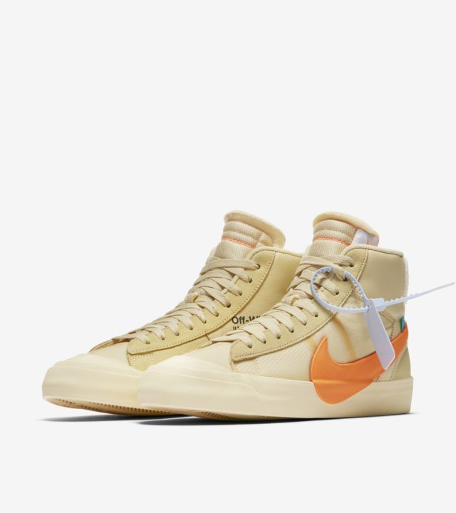 The 10: Nike Blazer Mid 'Canvas & Pale Vanilla & Total Orange' Release ...