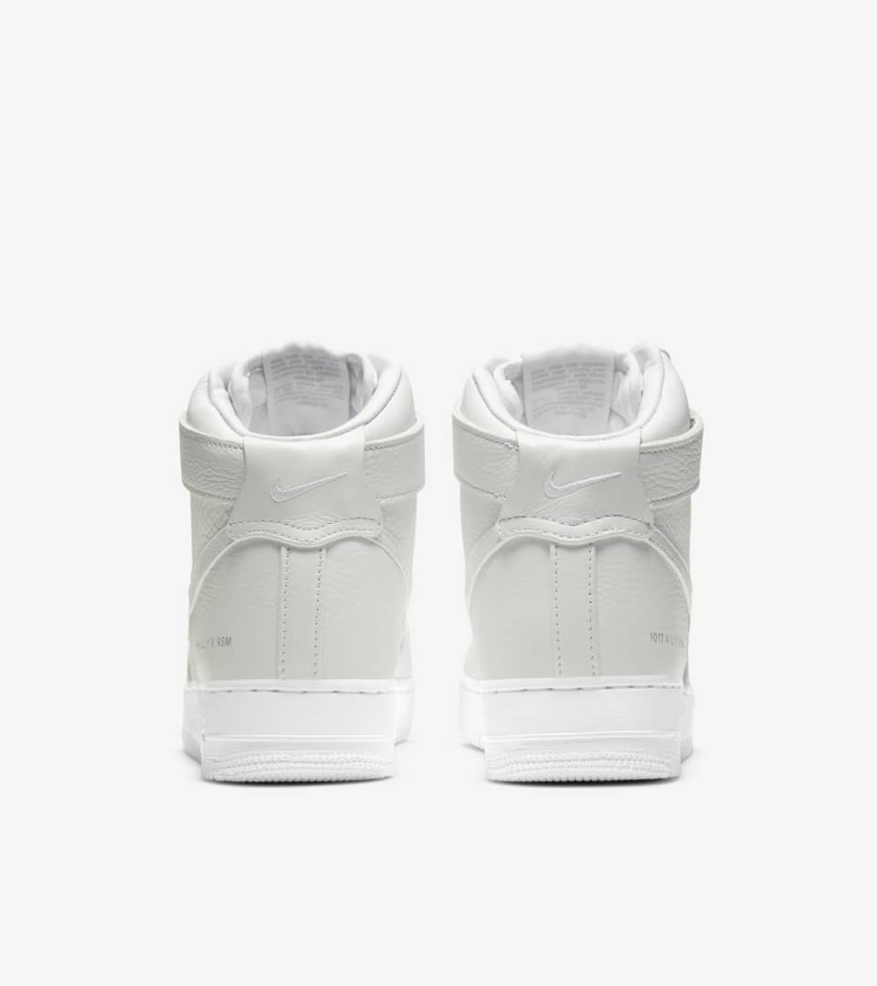 nike air force 1 white high top trainers