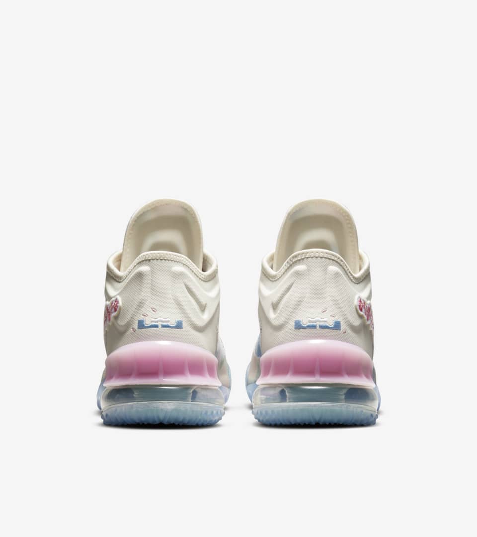 LeBron 18 Low x atmos Cherry Blossom Release Date. Nike SNKRS ID