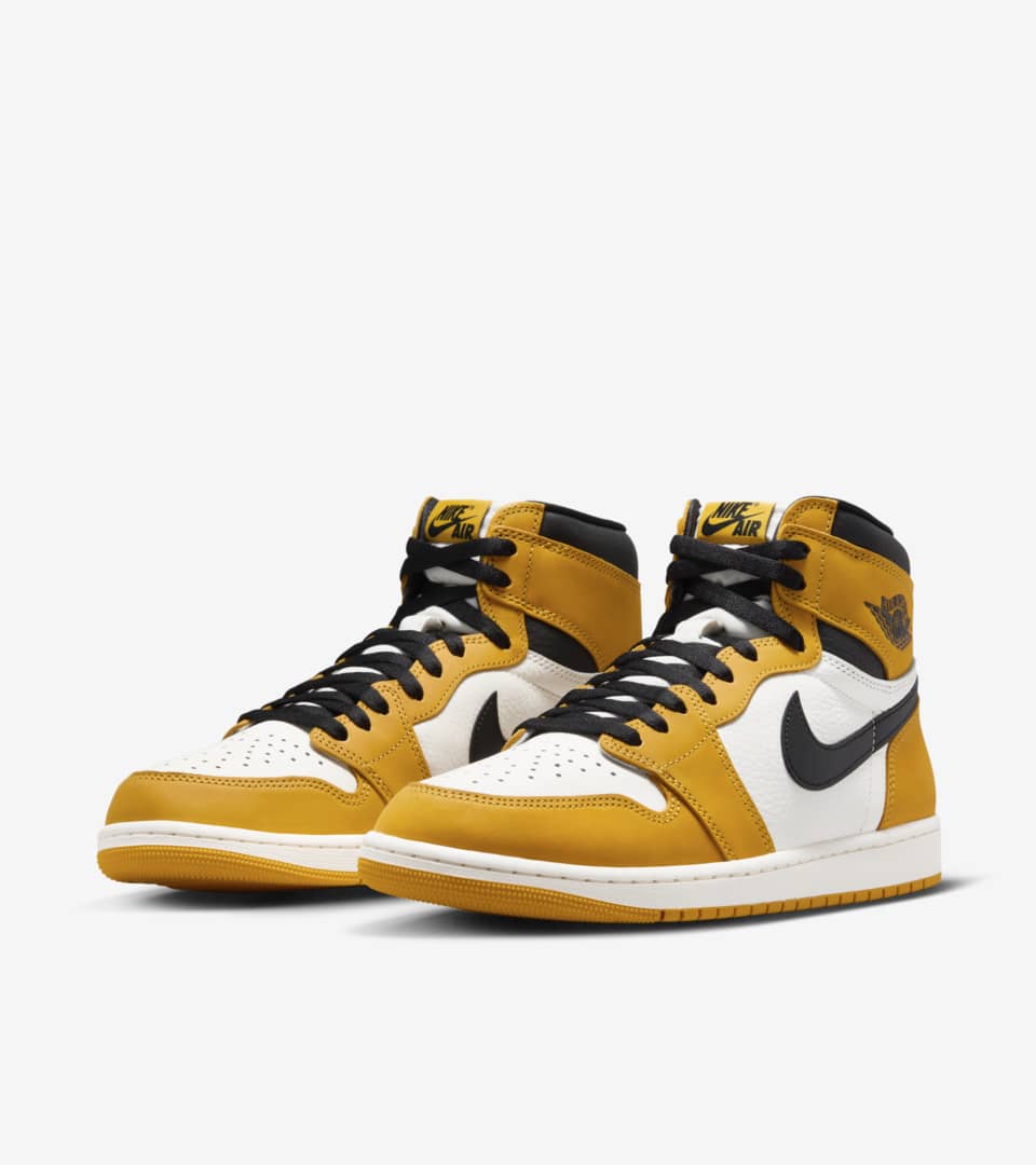 Nike deals yellow air