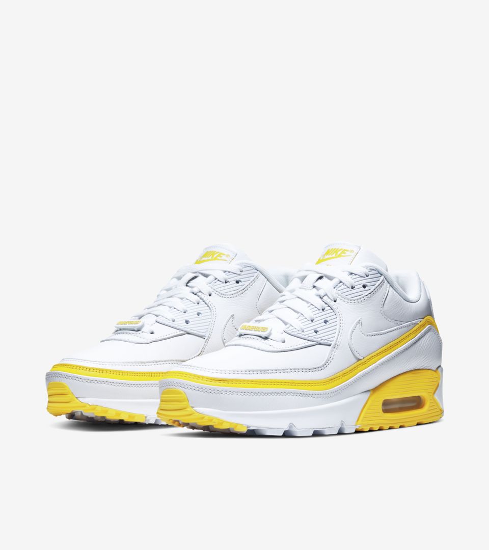 NIKE AIR MAX 90 UNDEFEATED 白黄 27.5cm