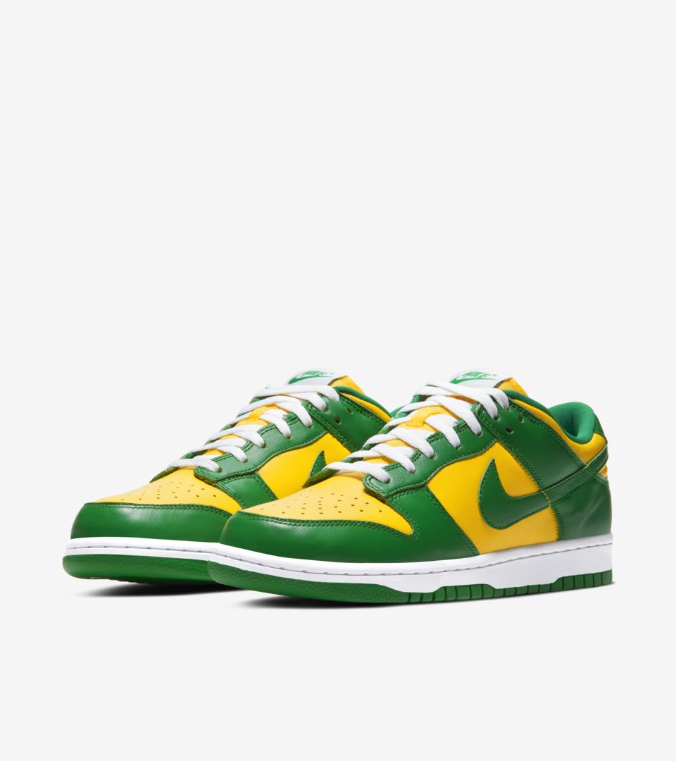 Dunk Low “Brazil” — дата релиза. Nike 