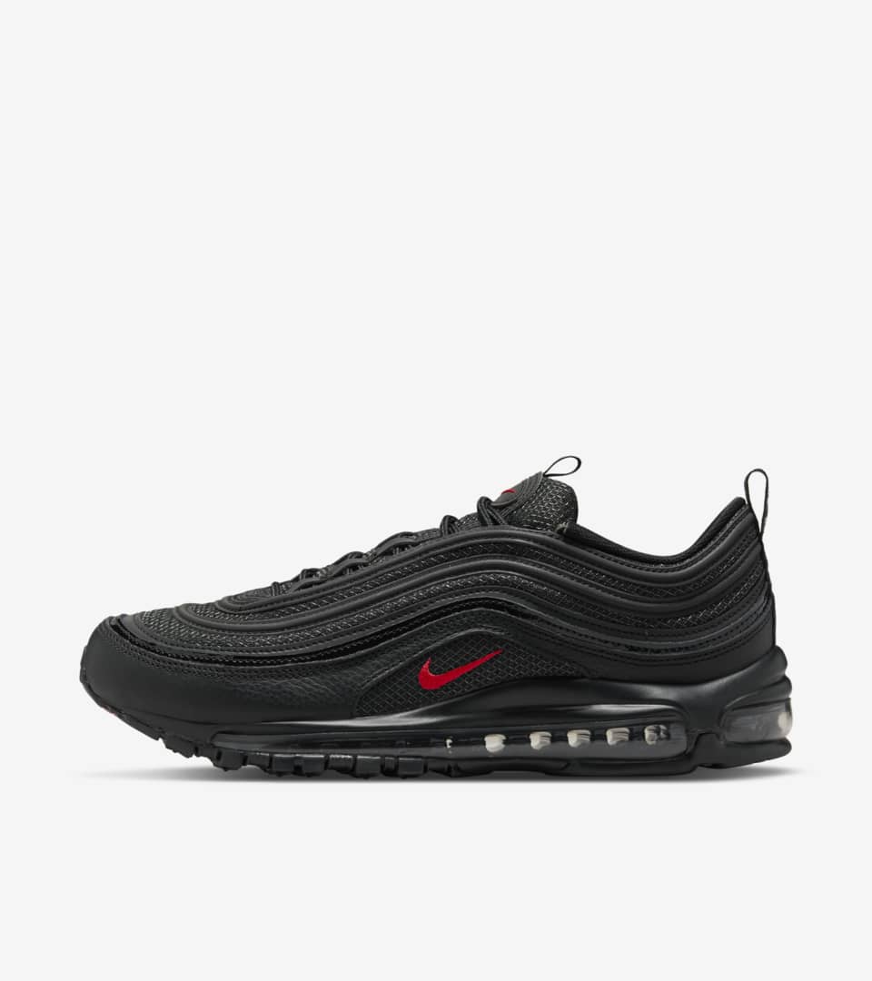 Air Max 97 Black and University Red DV3486 001 Release Date