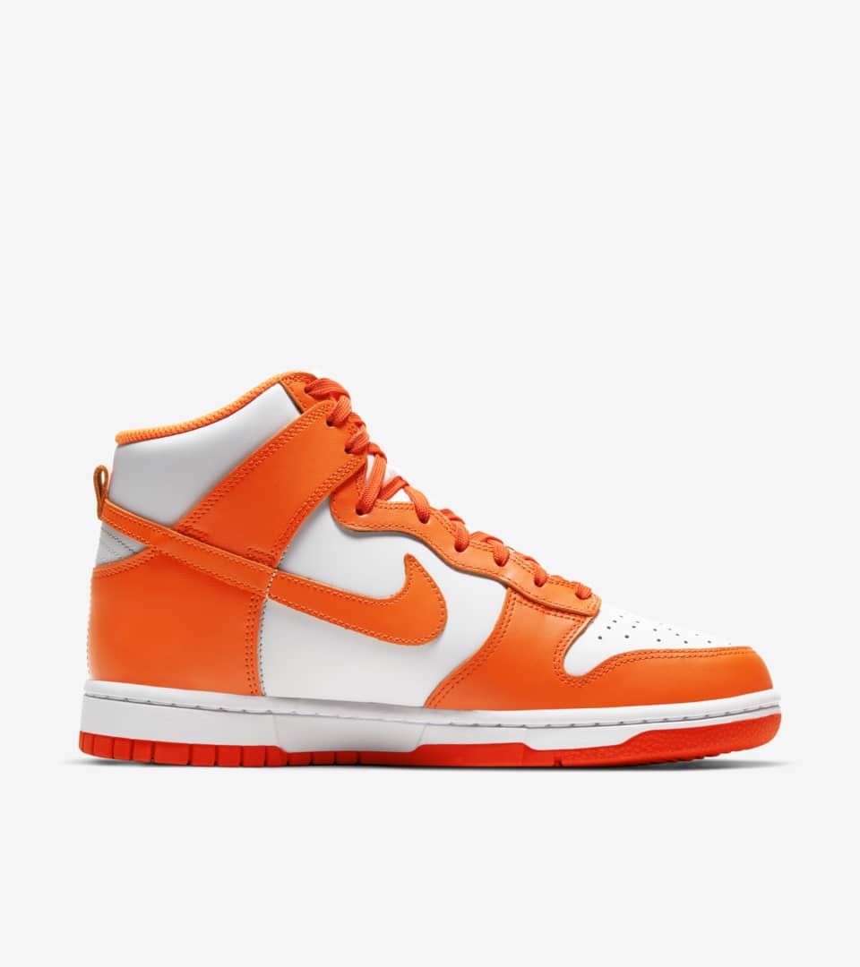 nike sb dunk high orange