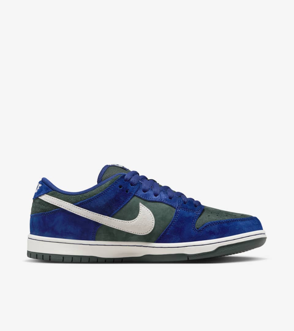 Nike SB Dunk Low Pro 'Deep Royal Blue and Vintage Green' (HF3704