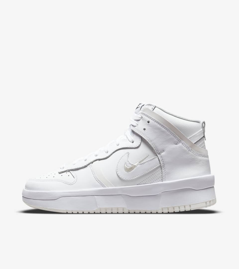 Women's Dunk High Up 'Summit White' Release Date. Nike SNKRS BE