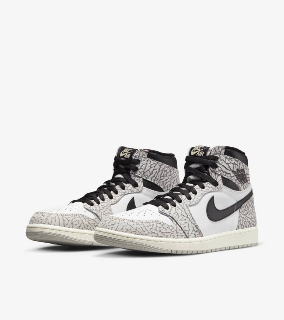 Fecha de de Air Jordan 1 "White Cement" (DZ5485-052). Nike SNKRS ES