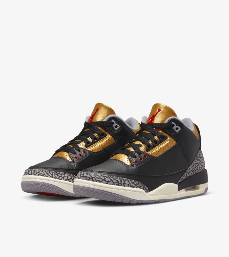 Women's Air Jordan 3 'Black Gold' (CK9246-067) Release Date. Nike ...