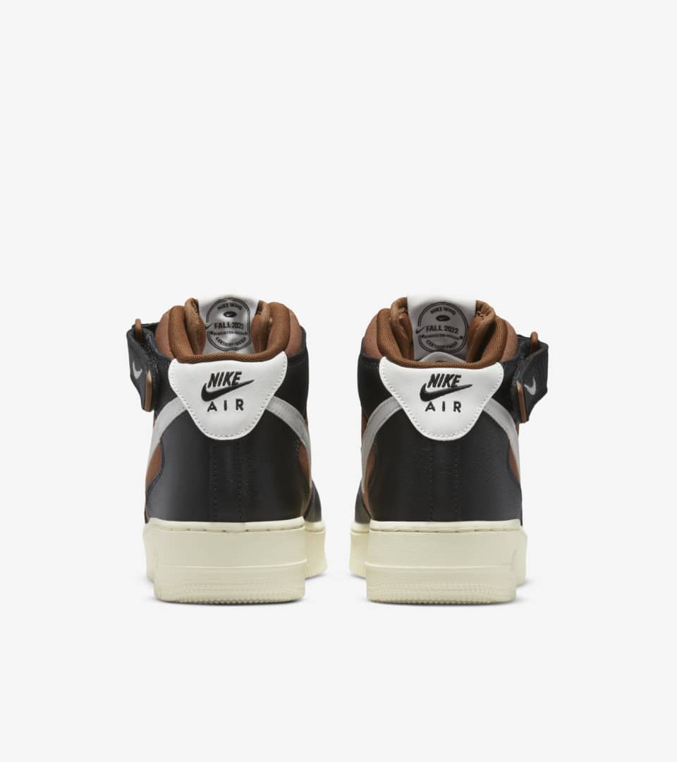 Air Force 1 Mid '07 Vintage 'Off-Noir and Pecan' (DQ8766-001