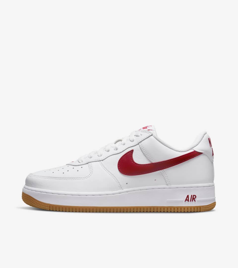 Nike Air Force 1 Low Retro White & Red