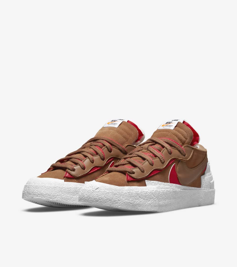 NIKE X SACAI NIKE BLAZER LOW BRITISH TAN