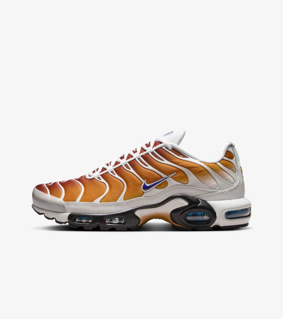 One Block Down x Nike Air Max Plus Reverse Cognac and Photon Dust FZ3308 700 release date. Nike SNKRS