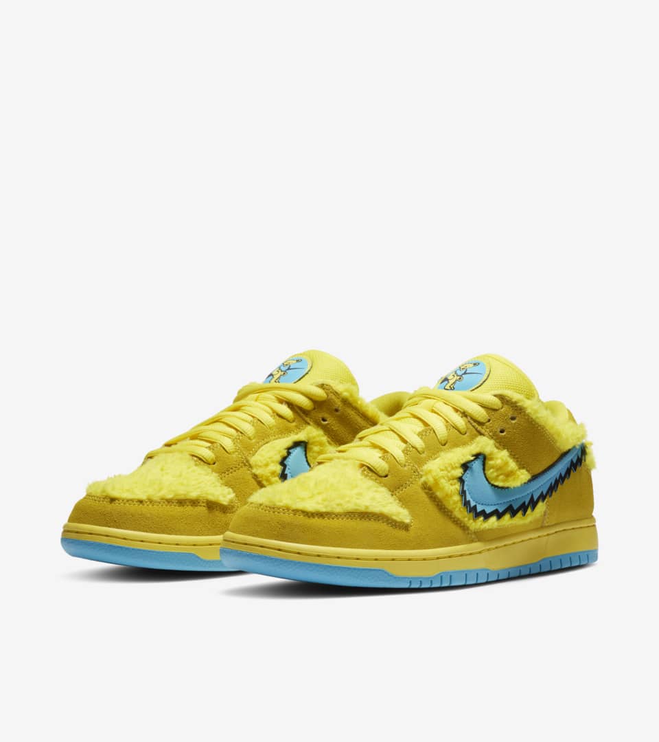 NIKE公式】SB ダンク LOW プロ x グレイトフル・デッド 'Opti Yellow' (CJ5378-700 / DUNK LOW).  Nike SNKRS JP