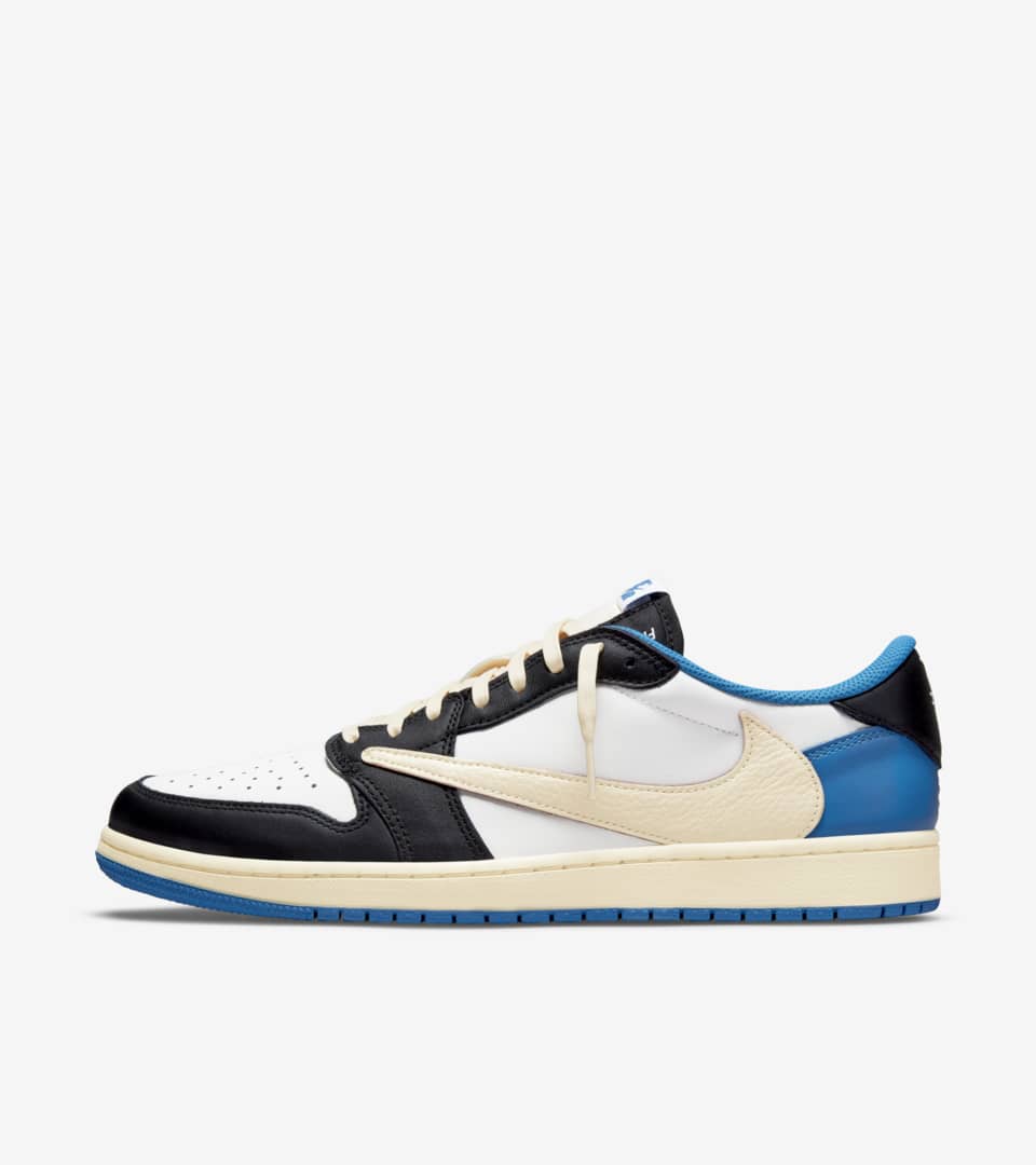 Fecha de de las Air Jordan 1 Low Scott x Fragment". Nike SNKRS ES