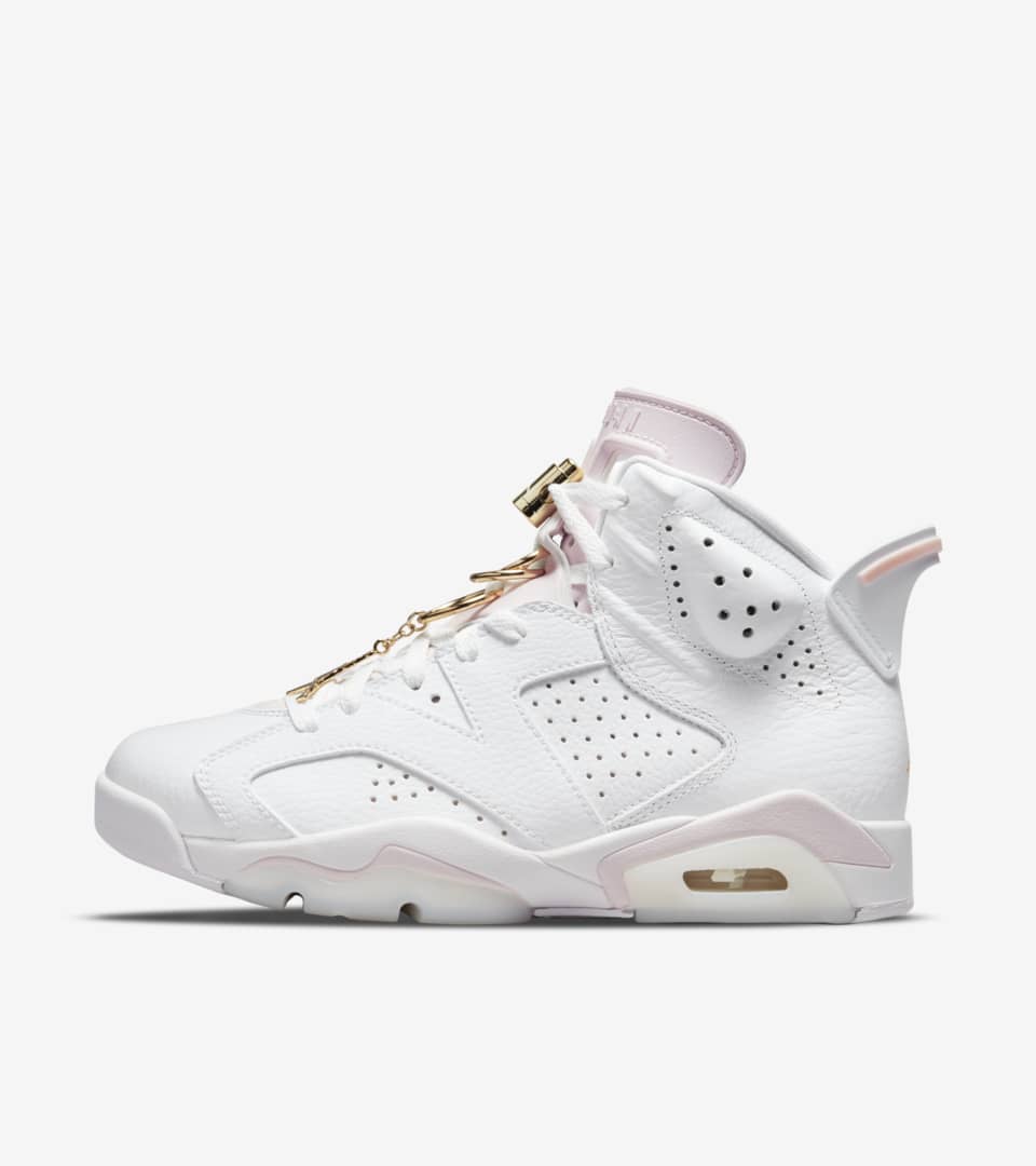 nike air jordan 6 gold hoops