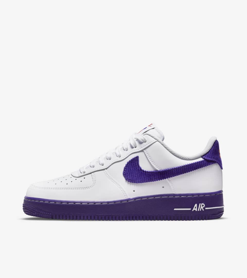 NIKE公式】エア フォース 1 EMB 'White and Court Purple' (DB0264-100 