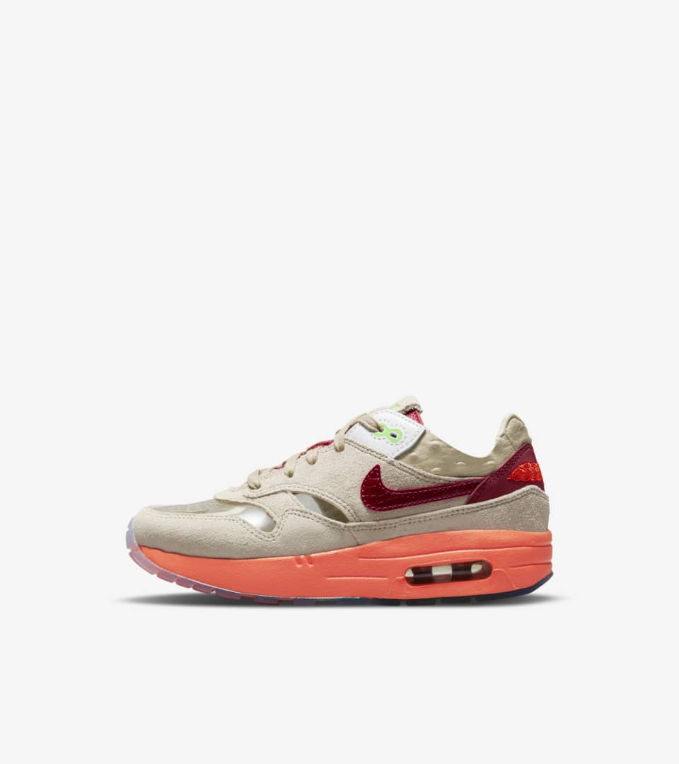 Younger Kids' Air Max 1 x CLOT 'Net' Release Date. Nike SNKRS CA