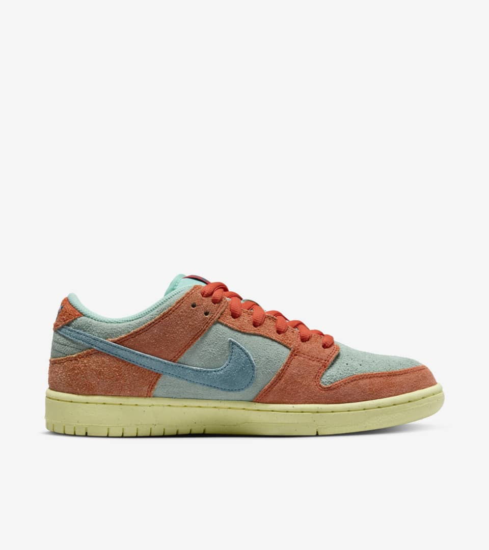 Orange and brown dunks