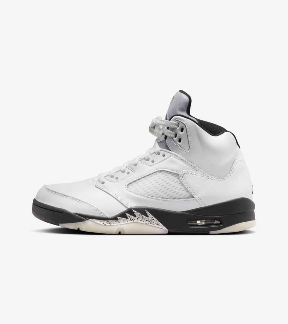 Air jordan v white on sale