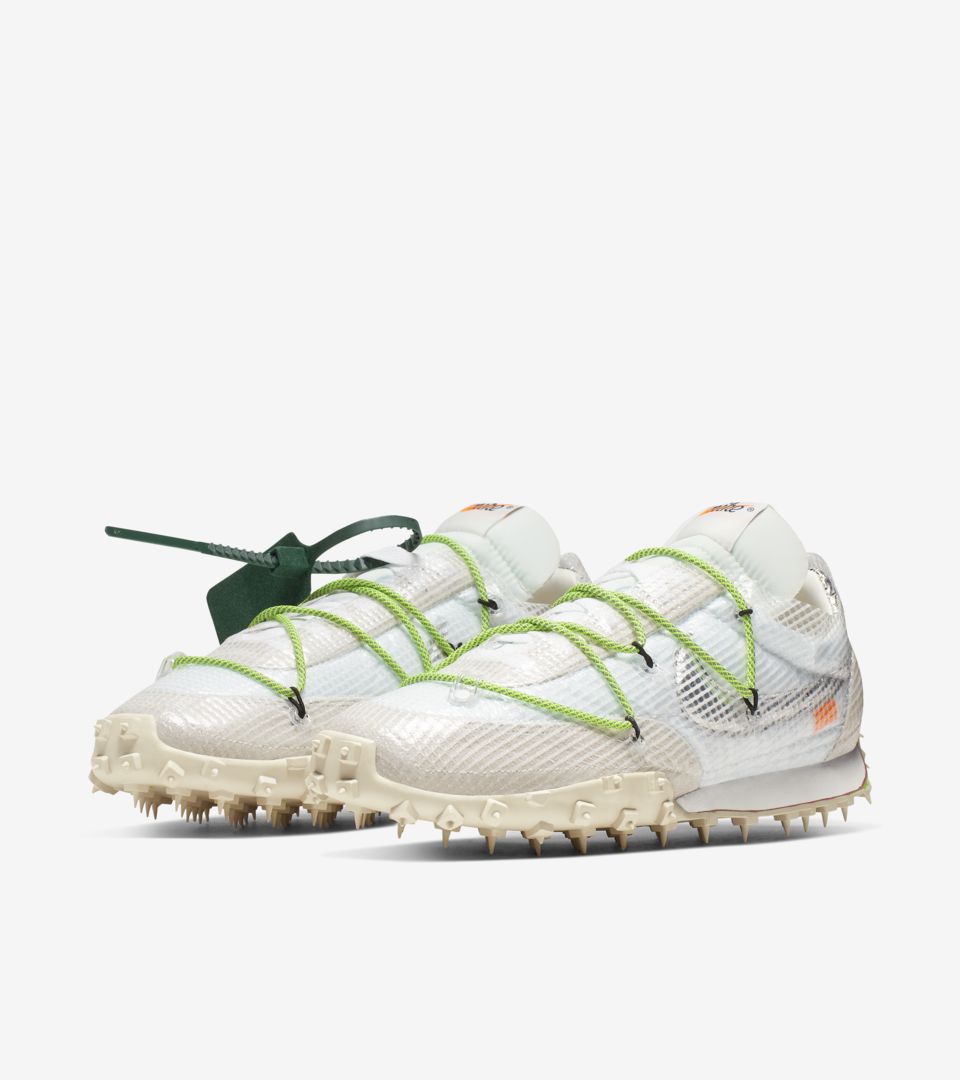 Nike x Off-White Women's Waffle Racer 'Athlete in Progress' Release Date.  Nike SNKRS AT