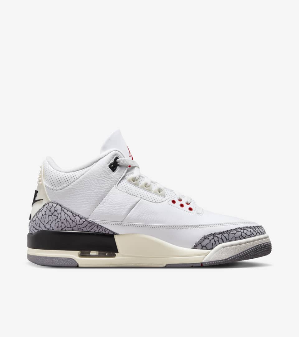 All white hot sale cement 3s