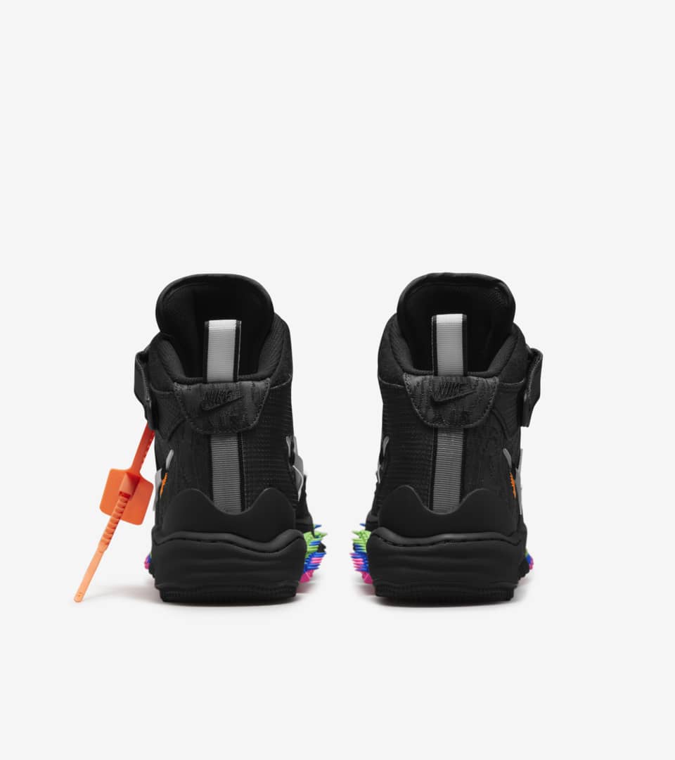 Fecha de lanzamiento de las Force 1 Mid x Off-White™ "Black" (DO6290-001). Nike SNKRS ES