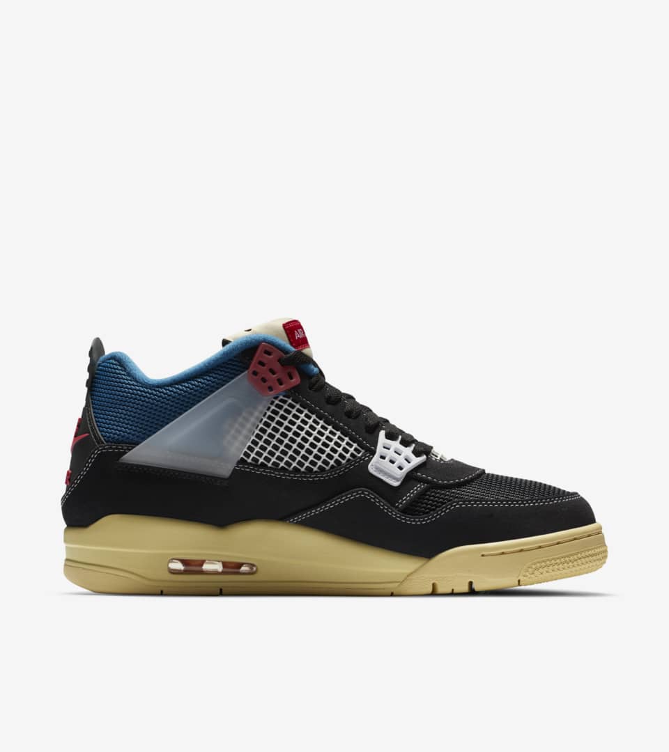 Air Jordan 4 x UNION LA 'Off Noir 