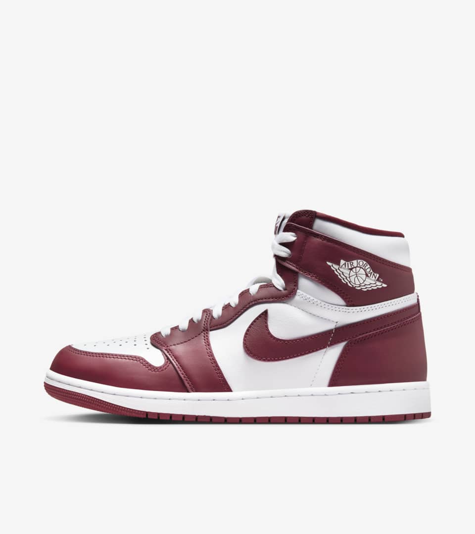 วันเปิดตัว Air Jordan 1 High OG "Artisanal Red"(DZ5485160). Nike SNKRS