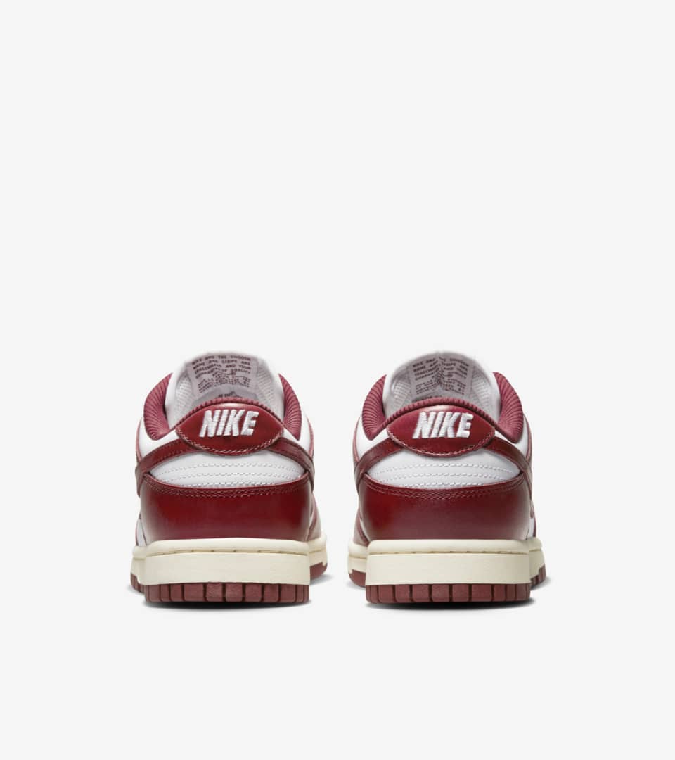 Nike WMNS Dunk Low PRM TeamRed and White