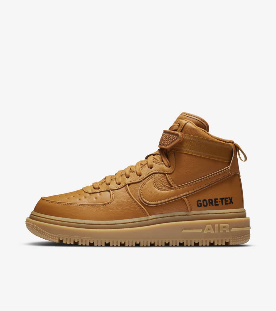 NIKE公式】エア フォース 1 HIGH GORE-TEX ブーツ 'Wheat' (AF 1 GTX BOOT / CT2815-200).  Nike SNKRS JP