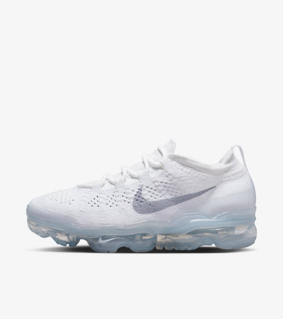 Fecha de lanzamiento del Air Vapormax 2023 FlyKnit White para mujer DV6840 100 Nike SNKRS