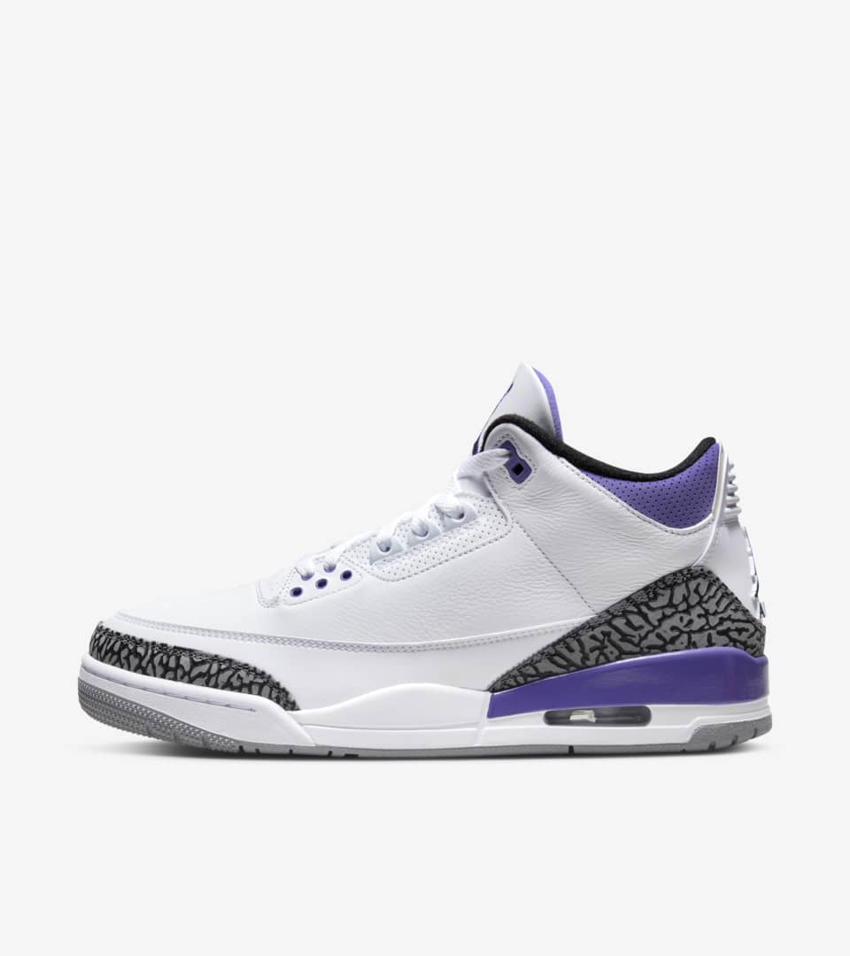 Air Jordan 3 'Dark Iris' (CT8532-105) 發售日期. Nike SNKRS TW