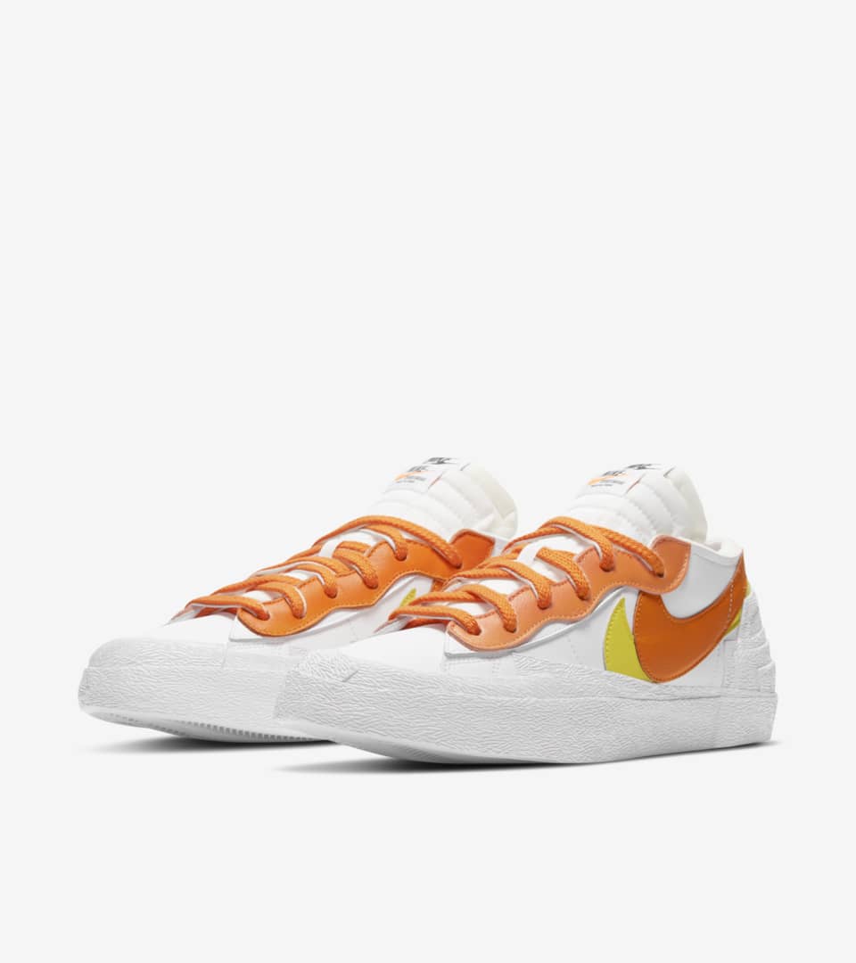 Blazer Low x sacai 'Magma Orange' Release Date. Nike SNKRS