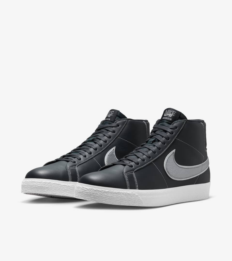 Mason Silva Nike SB Zoom Blazer Mid Dark Obsidian and Metallic