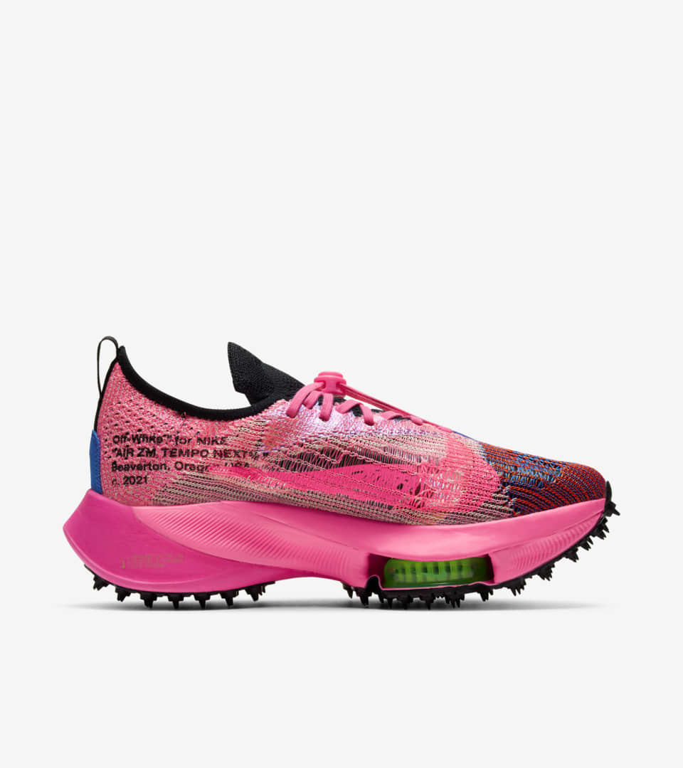 envidia Mono explosión Fecha de lanzamiento de las Air Zoom Tempo NEXT% x Off-White™ "Pink Glow".  Nike SNKRS ES