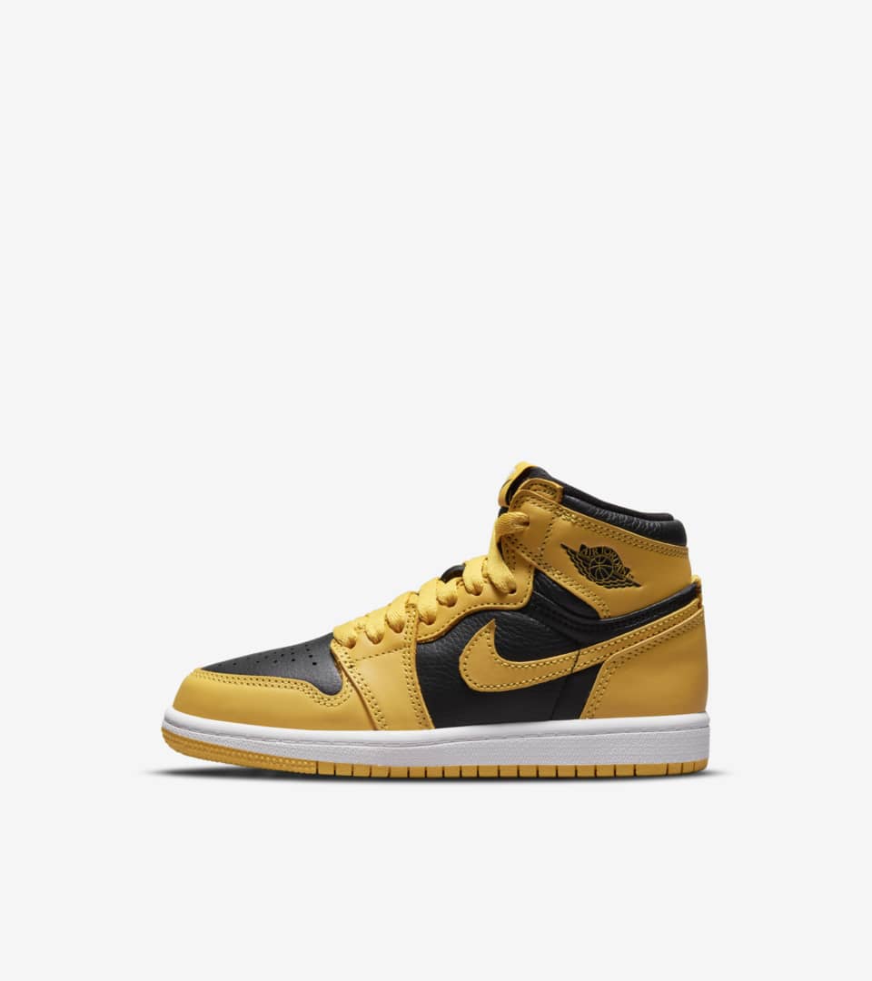jordan 1 high pollen black laces