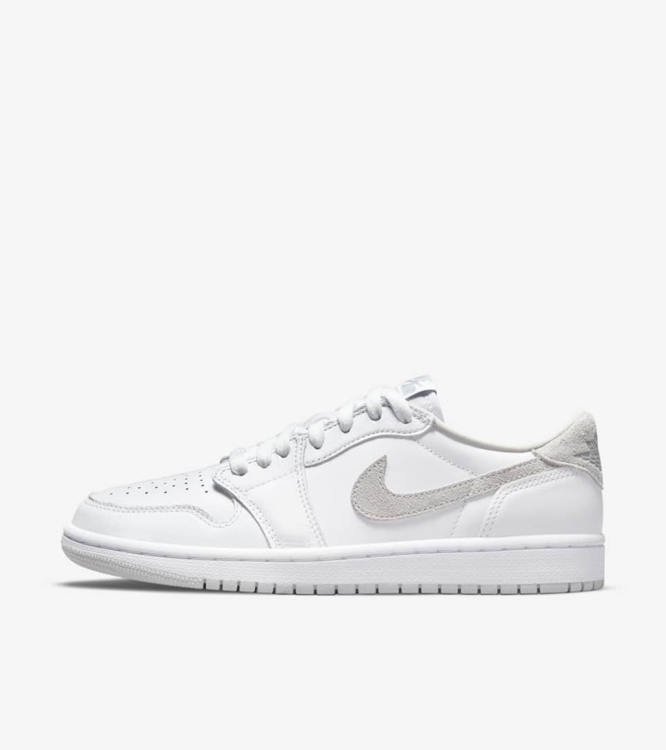 Air Jordan 1 Low OG 'Neutral Grey' voor dames — releasedatum. Nike SNKRS BE
