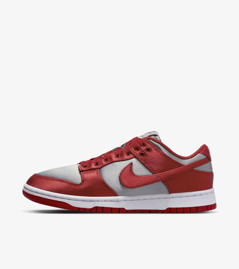 Women's Dunk Low 'Varsity Red and Medium Grey' (DX5931-001