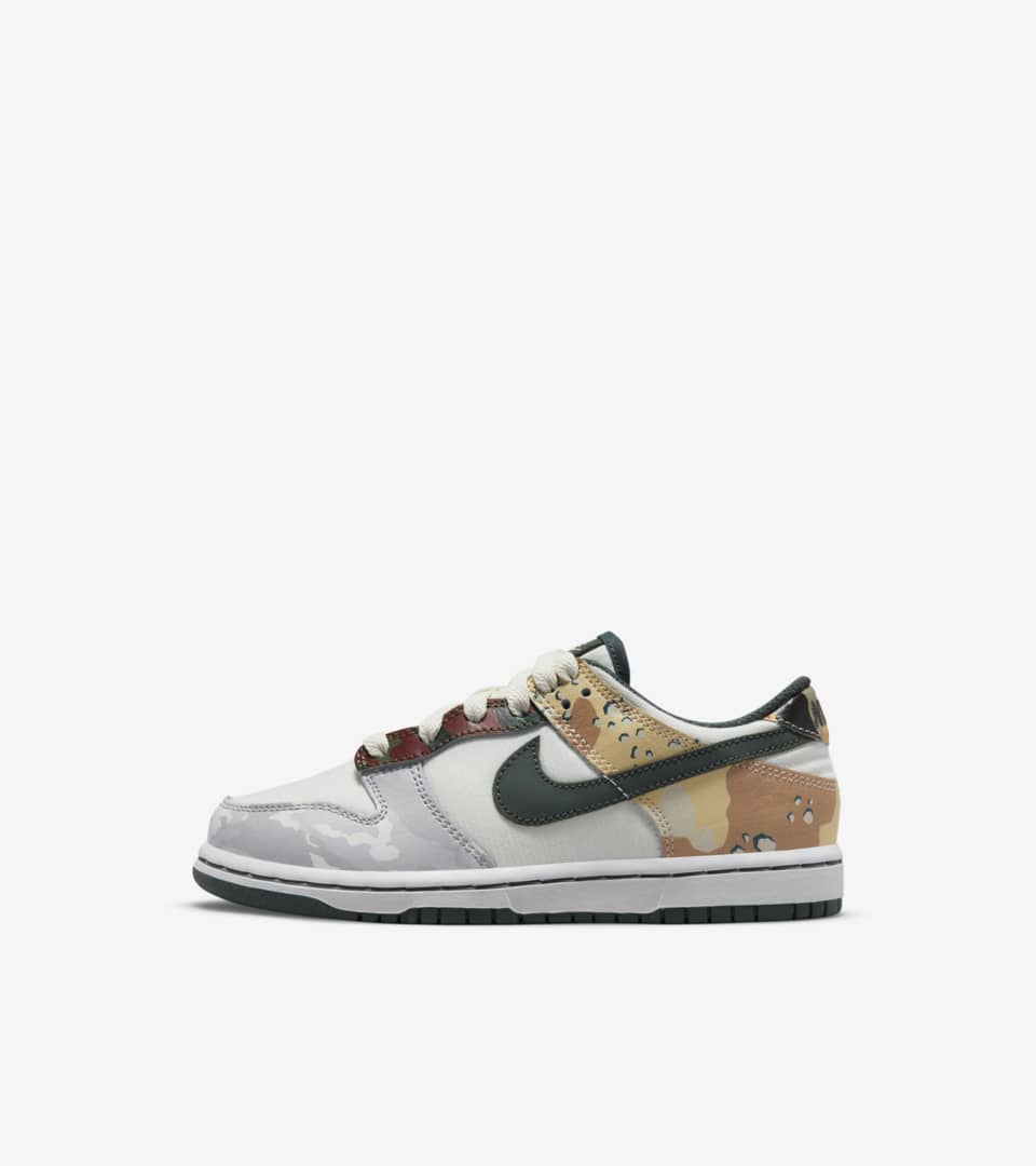 Dunk Low 'Sail Multi-Camo' Release Date. Nike SNKRS PH