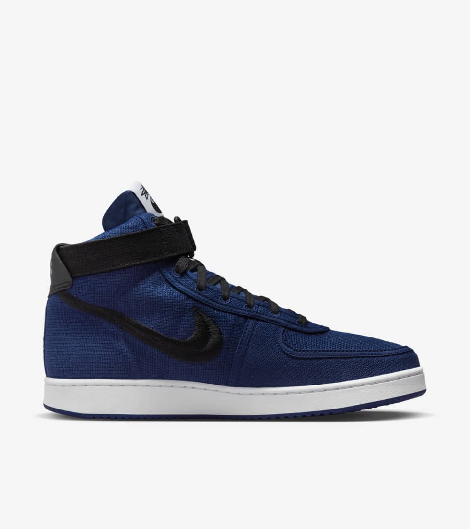 Nike Vandal 高筒鞋x Stüssy 'Deep Royal Blue' (DX5425-400) 發售日期