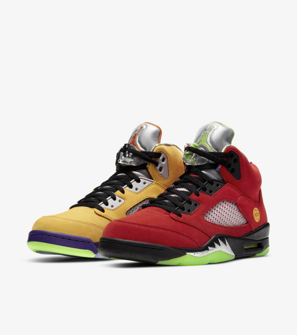 茄子紺 Nike Air Jordan 5 Retro SE ワットザ ジョーダン - 通販