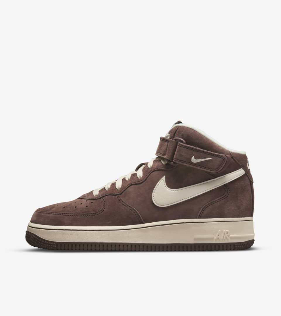 NIKE公式】エア フォース MID 'Chocolate' (DM0107-200 NIKE AF1 MID QS). Nike SNKRS  JP