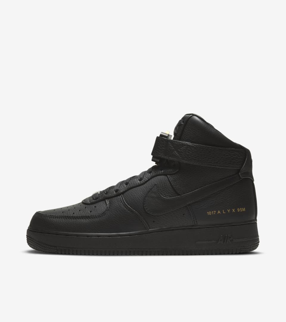 Air Force 1 High X Alyx Triple Black Datum Uvedeni Nike Snkrs Cz
