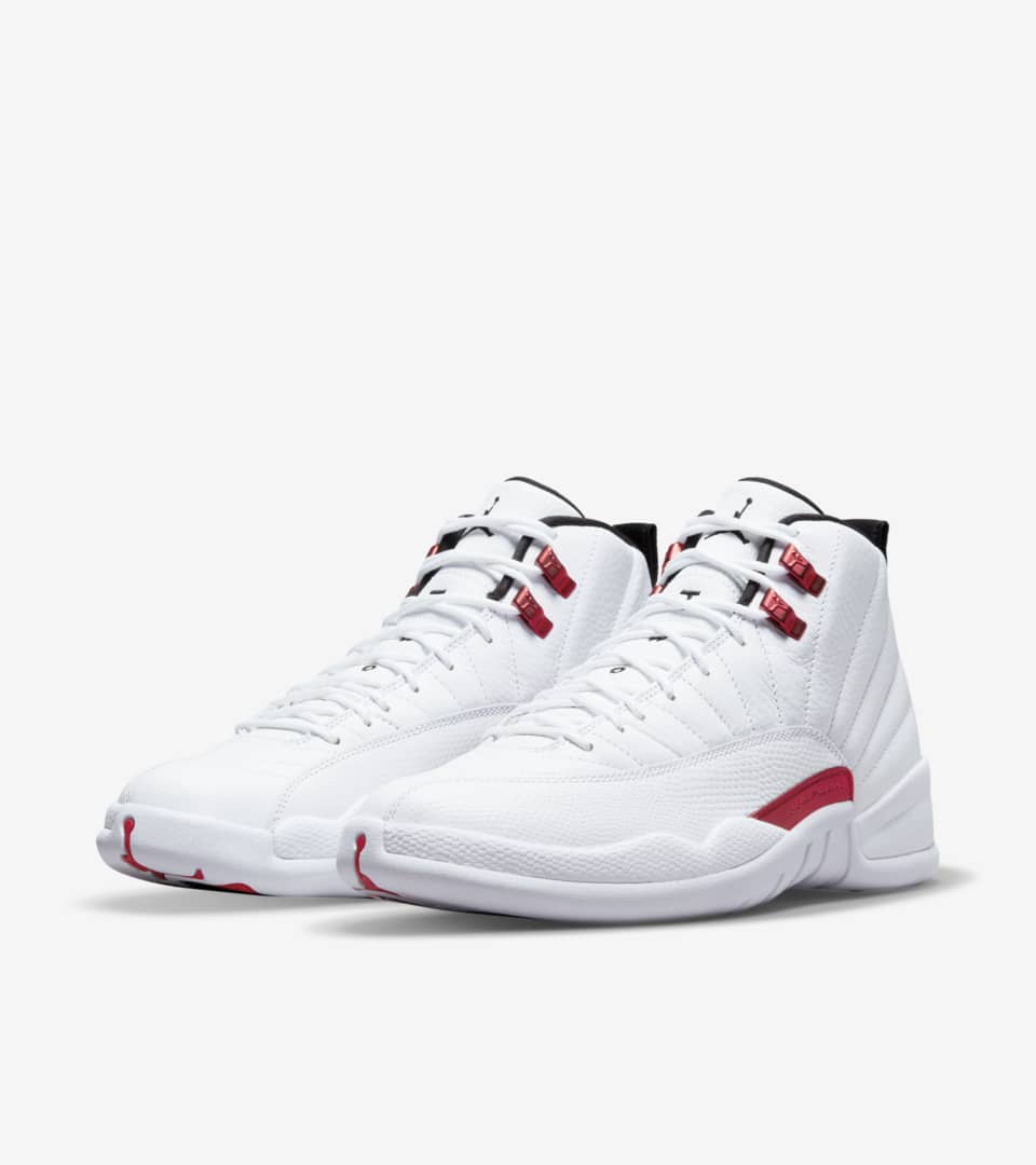 White red hot sale gold 12s