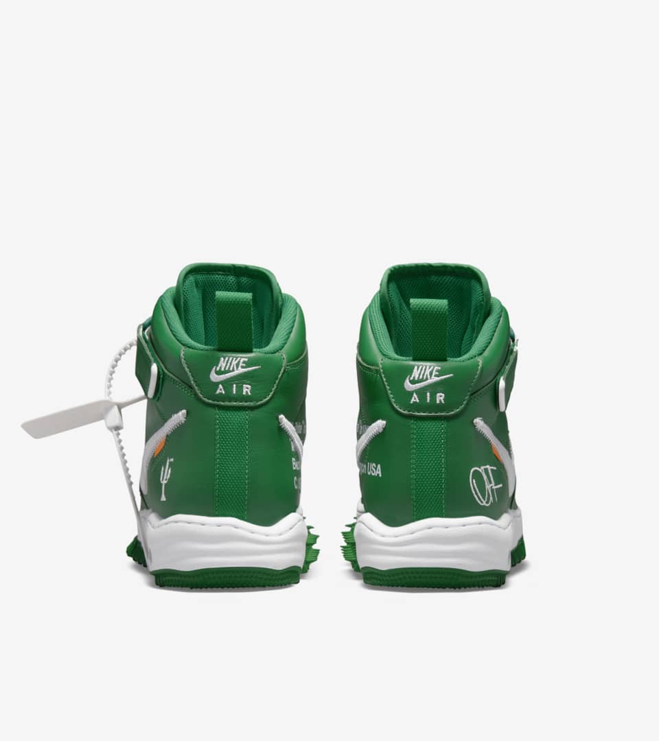 Green nike cheap shoes air force