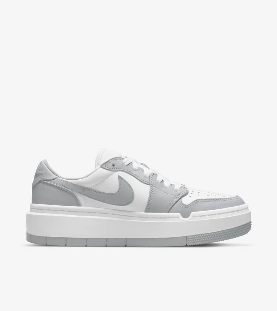 Women's Air Jordan 1 Elevate Low SE 'White and Wolf Grey' (DH7004 
